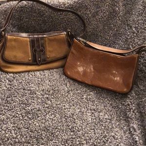 Small brown purses